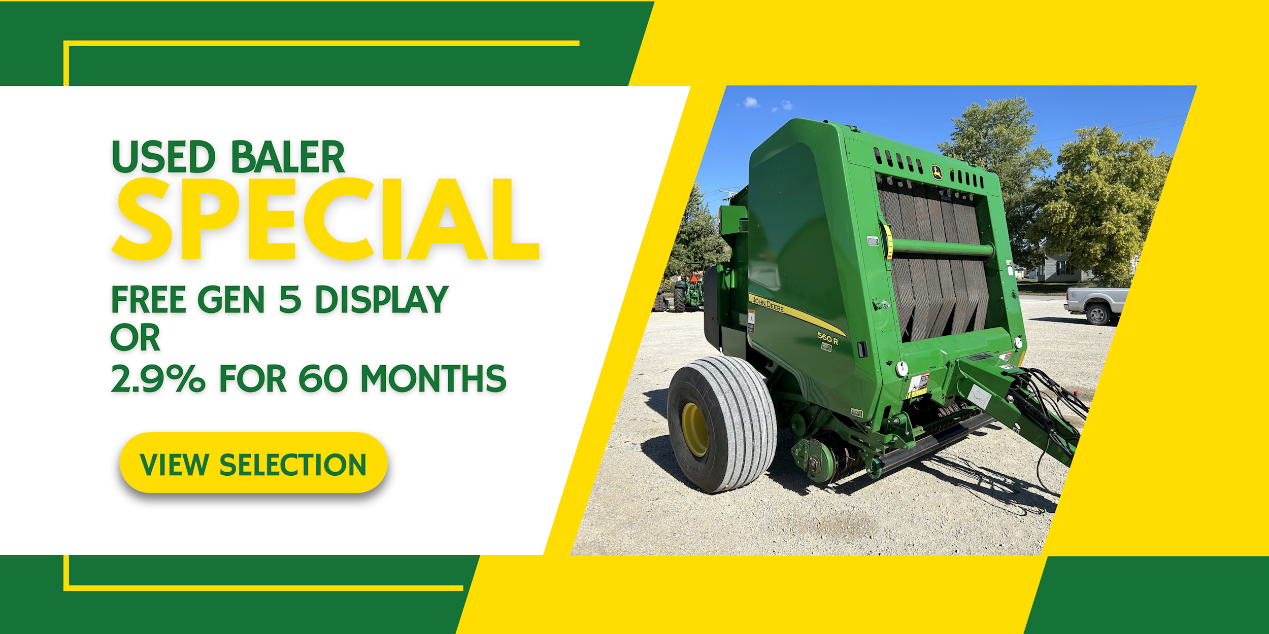 Used Baler Special
