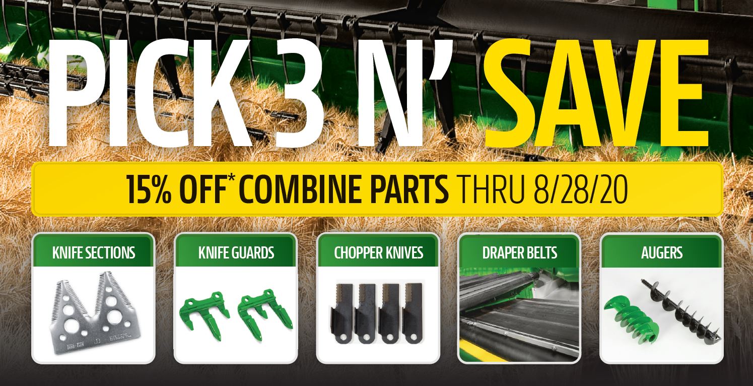 Pick 3 Combine Parts and save 15%