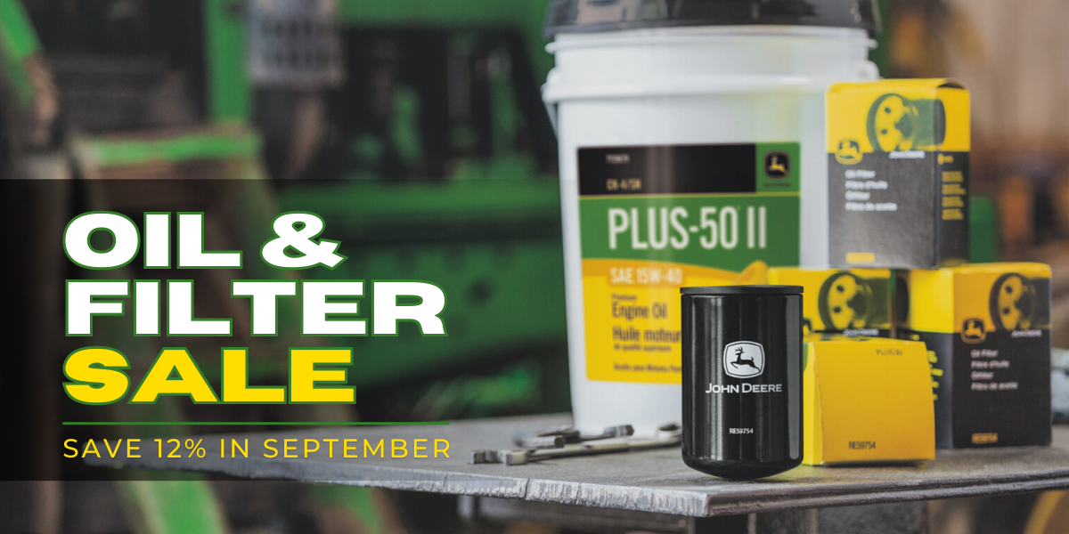 Oil and Filter Sale